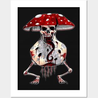 Evil Mushroom Posters and Art